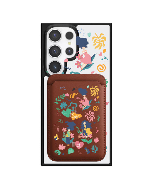 Android Magnetic Wallet Case - Self Love Sticker Pack 2.0