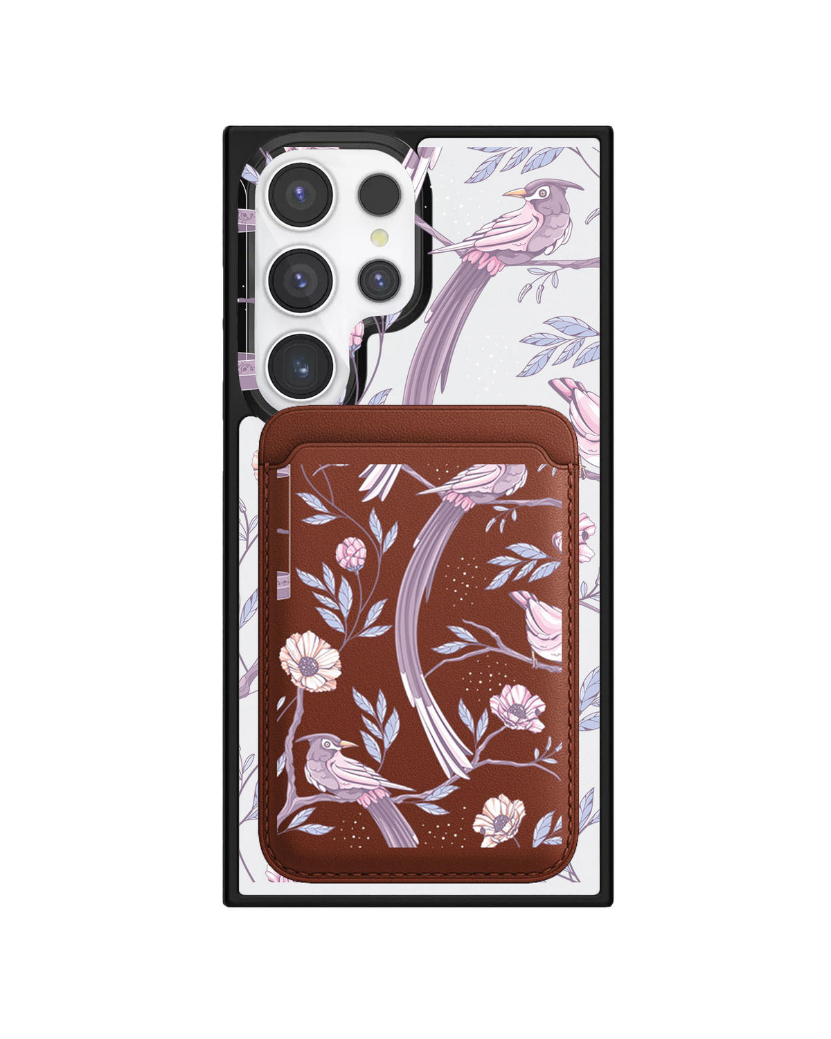 Android Magnetic Wallet Case - Lovebird 4.0