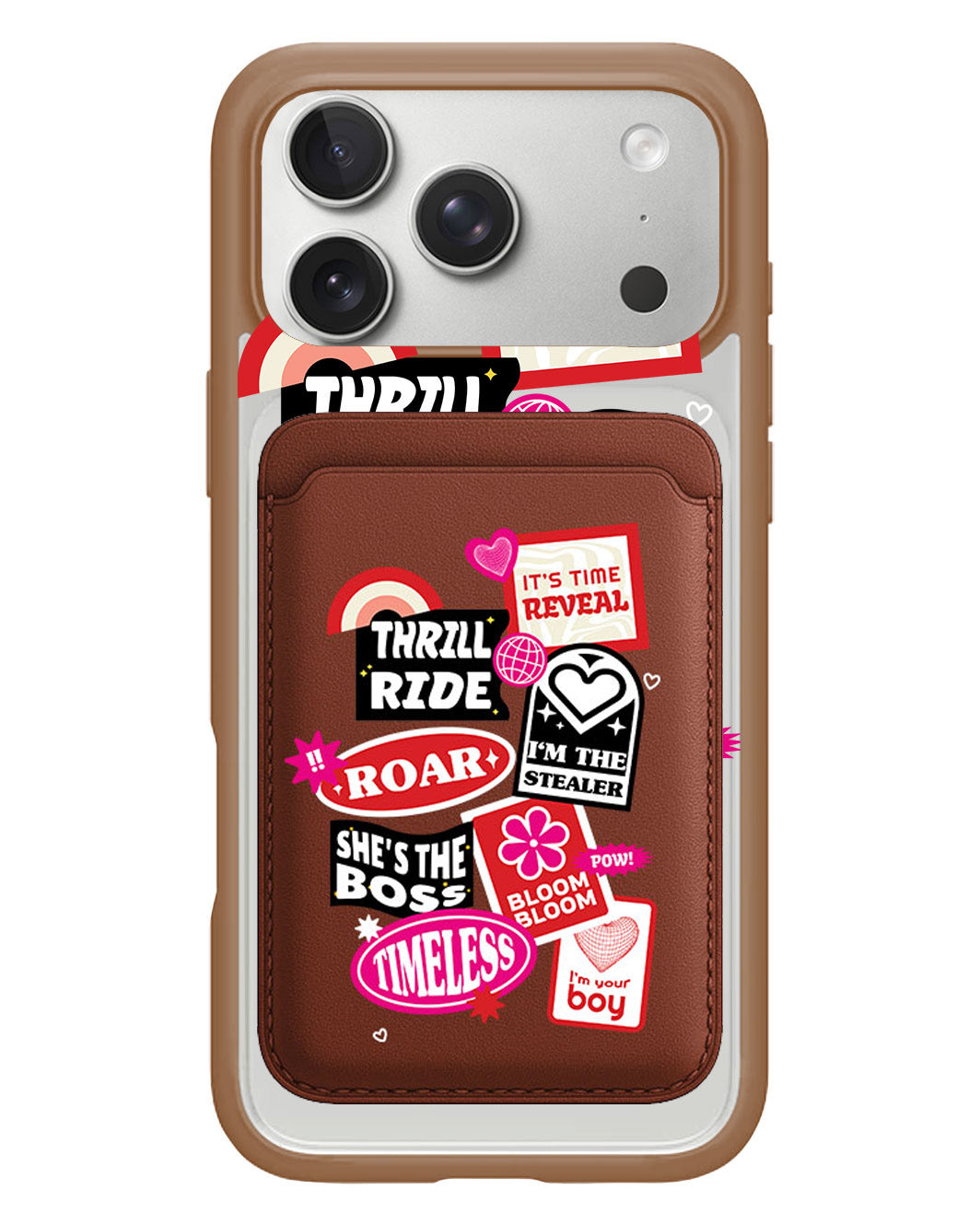 iPhone Magnetic Wallet Case - The Boyz Song Sticker Pack