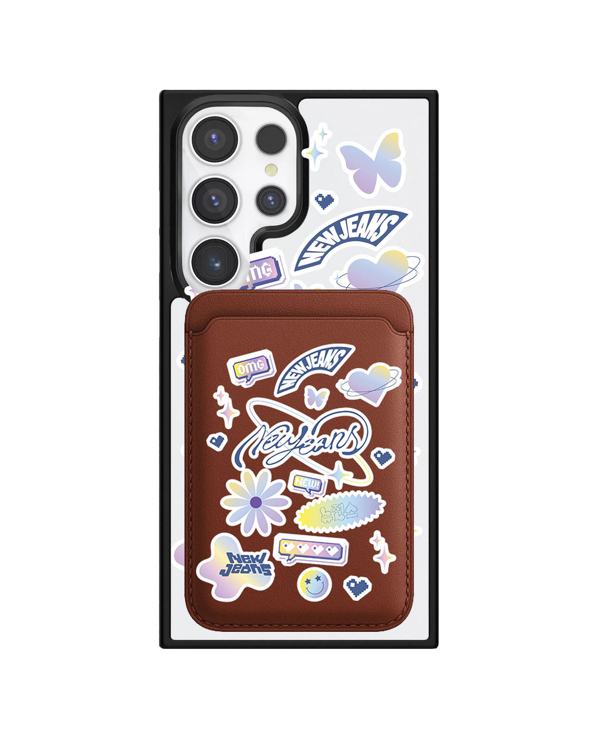 Android Magnetic Wallet Case - NewJeans OMG 2.0