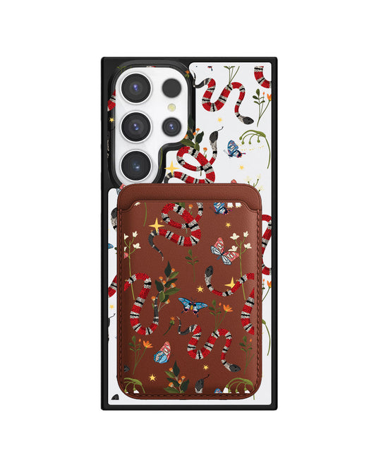 Android Magnetic Wallet Case - Serpente