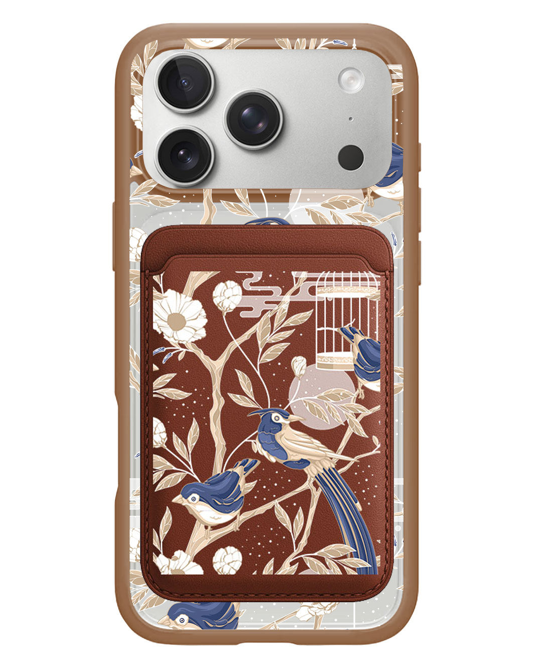 iPhone Magnetic Wallet Case - Lovebird 1.0