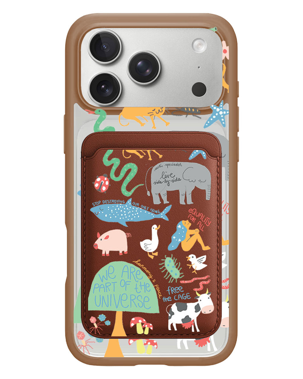 iPhone Magnetic Wallet Case - Equality