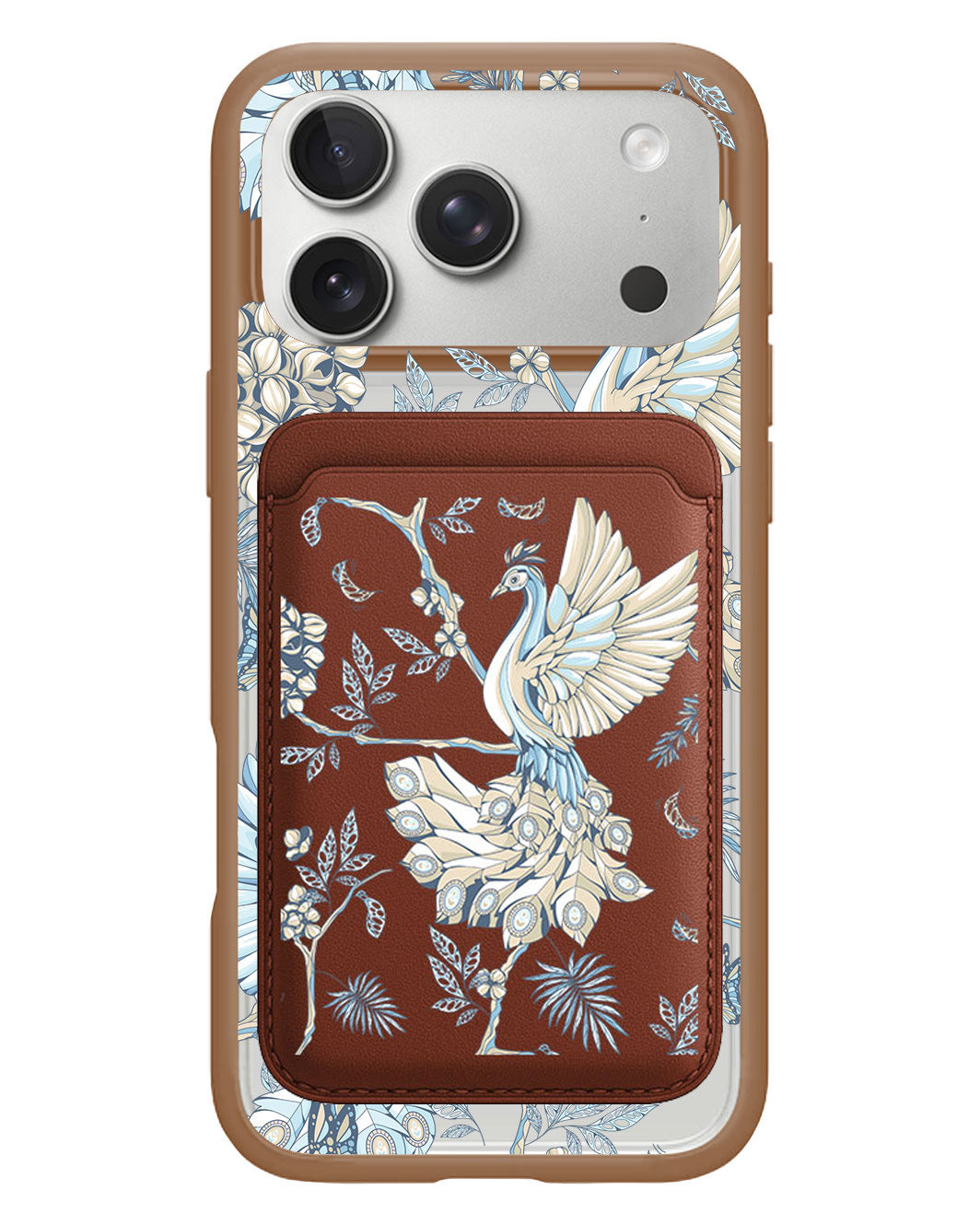 iPhone Magnetic Wallet Case - Peacock 5.0