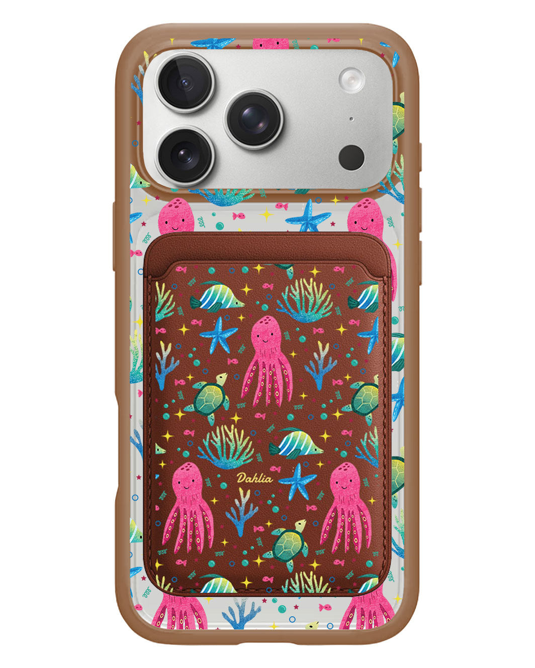 iPhone Magnetic Wallet Case - Underwater Dreams 2.0