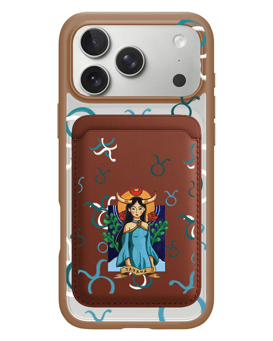 iPhone Magnetic Wallet Case - Taurus