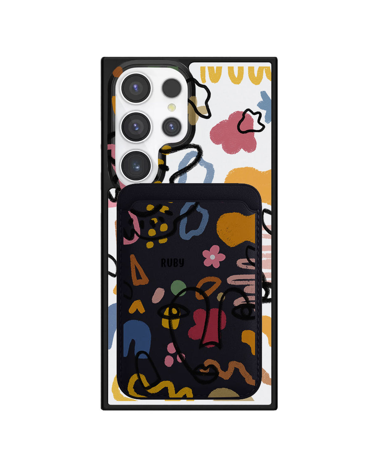 Android Magnetic Wallet Case - Abstract 4.0