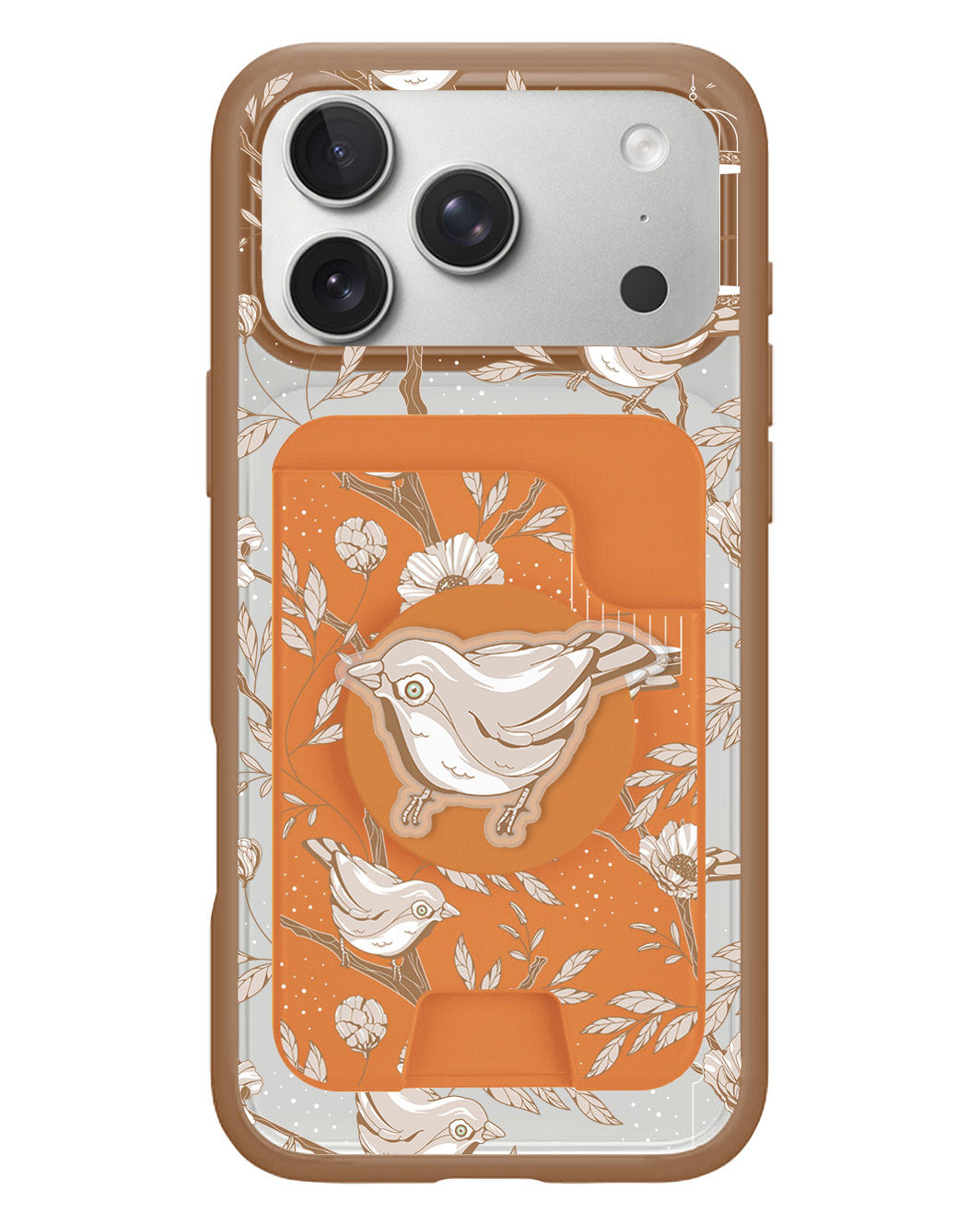 iPhone Magpop Wallet - Lovebird Monochrome 3.0