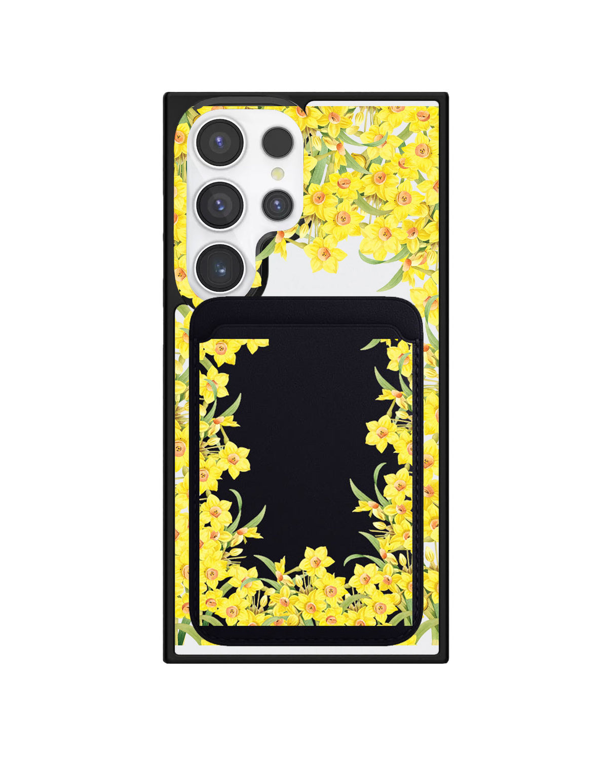 Android Magnetic Wallet Case - March Daffodil