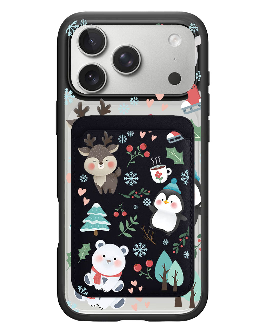 iPhone Magnetic Wallet Case - Winter