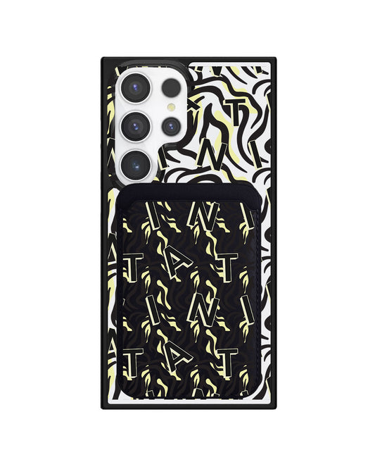 Android Magnetic Wallet Case - Tiger Monogram 3.0
