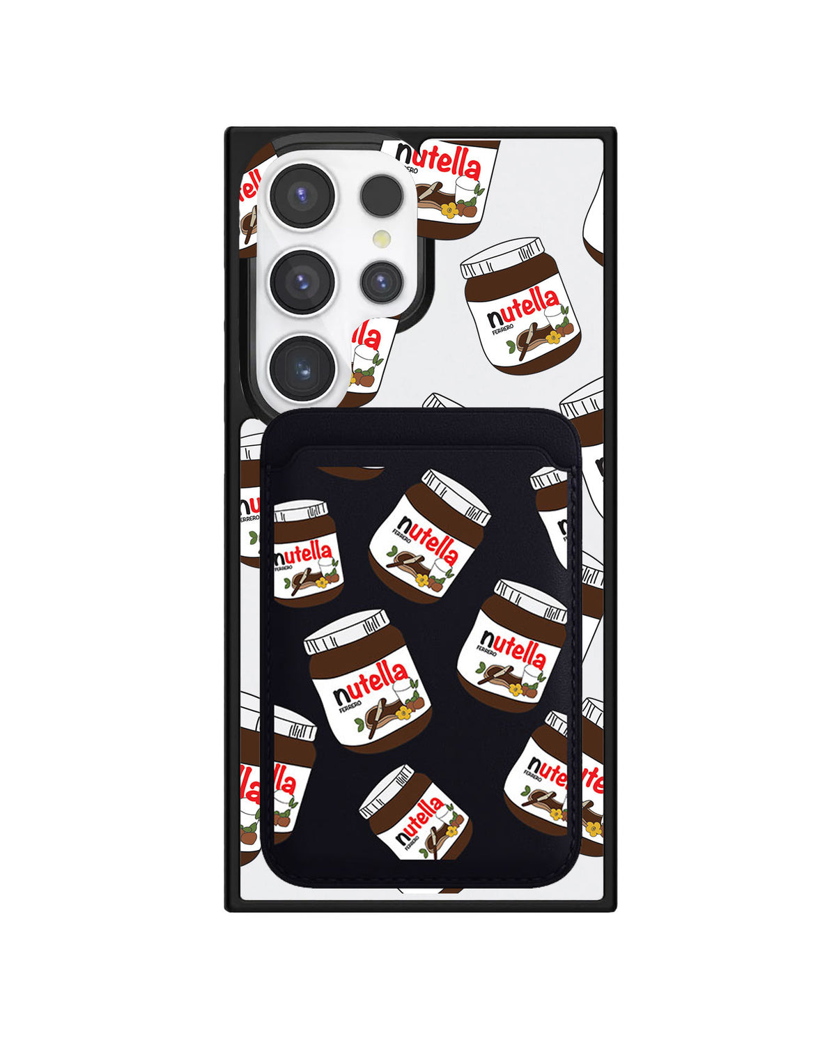 Android Magnetic Wallet Case - Nutella