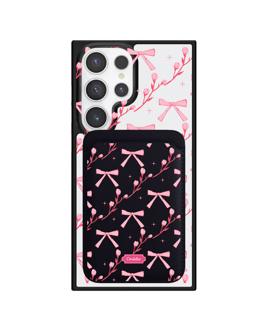 Android Magnetic Wallet Case - Coquette Floral