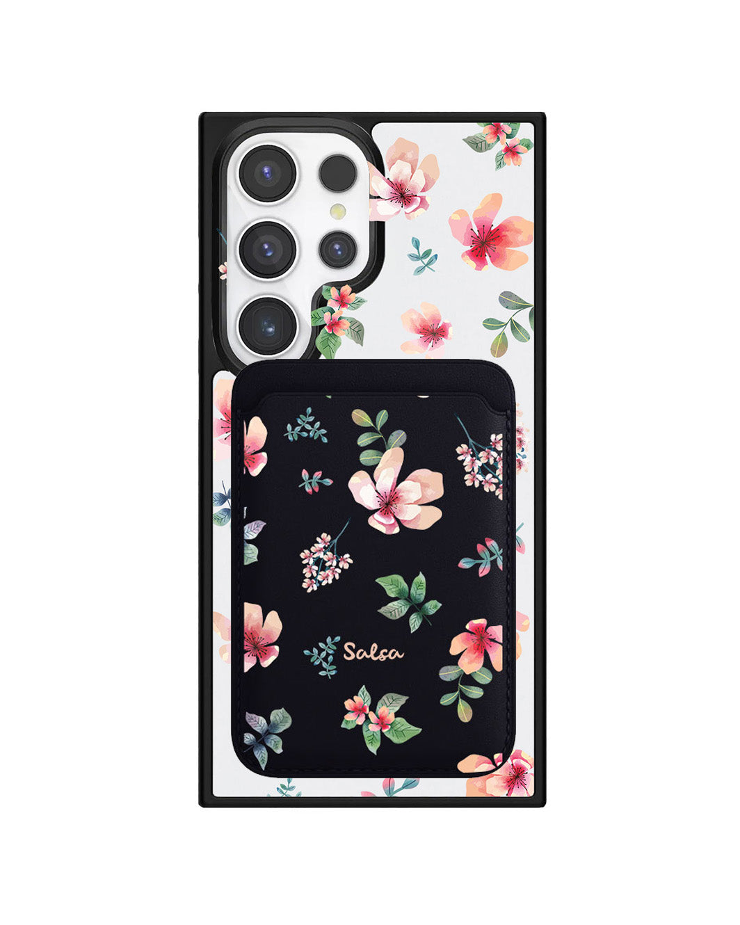Android Magnetic Wallet Case - Botanical Garden 5.0