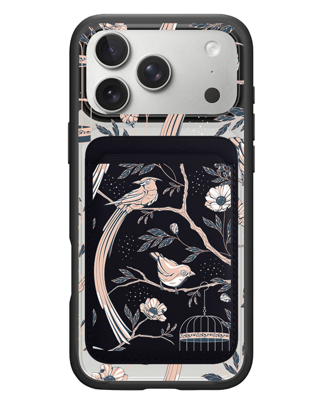 iPhone Magnetic Wallet Case - Lovebird 2.0