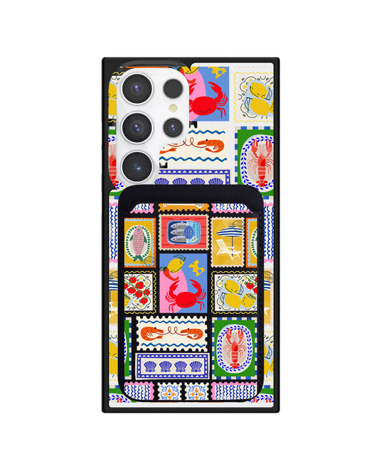 Android Magnetic Wallet Case - Seaside Opulence 1.0