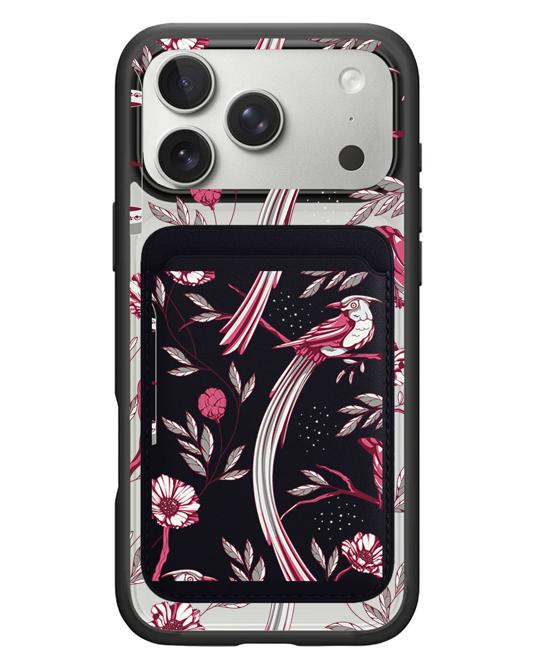 iPhone Magnetic Wallet Case - Lovebird 6.0