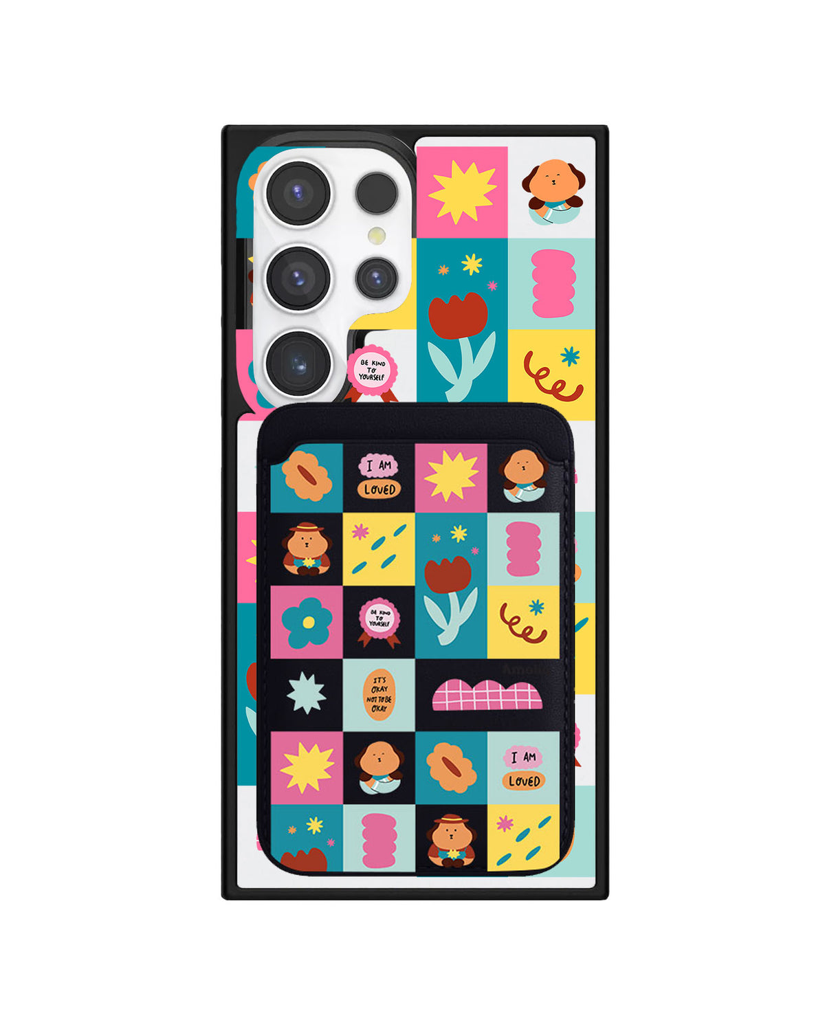 Android Magnetic Wallet Case - Selflove Cubicle