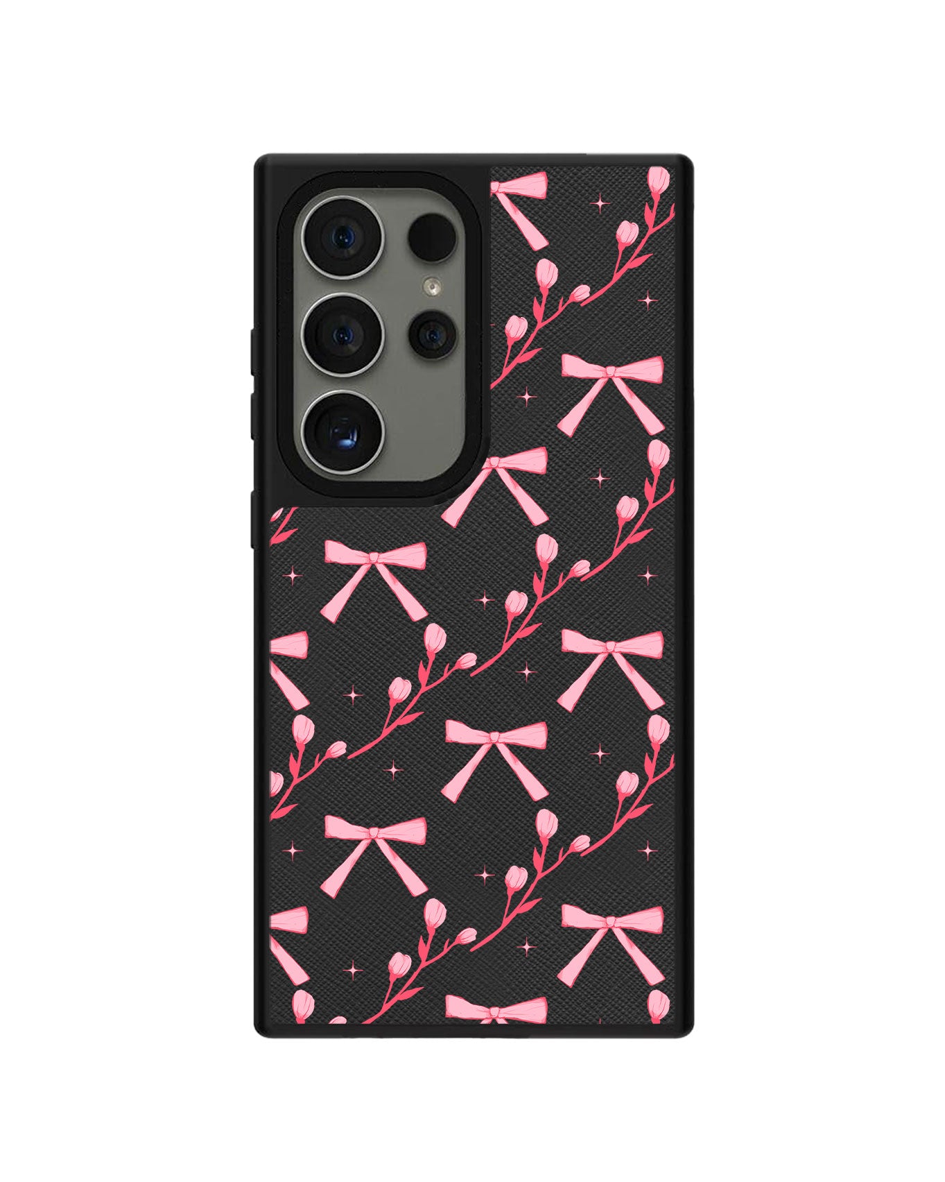 Android Leather Grip - Coquette Floral