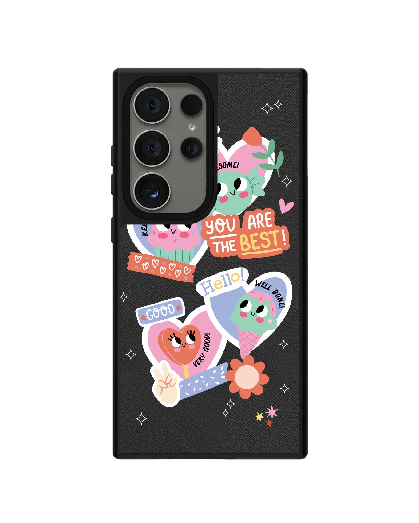 Android Leather Grip - Dessert Party