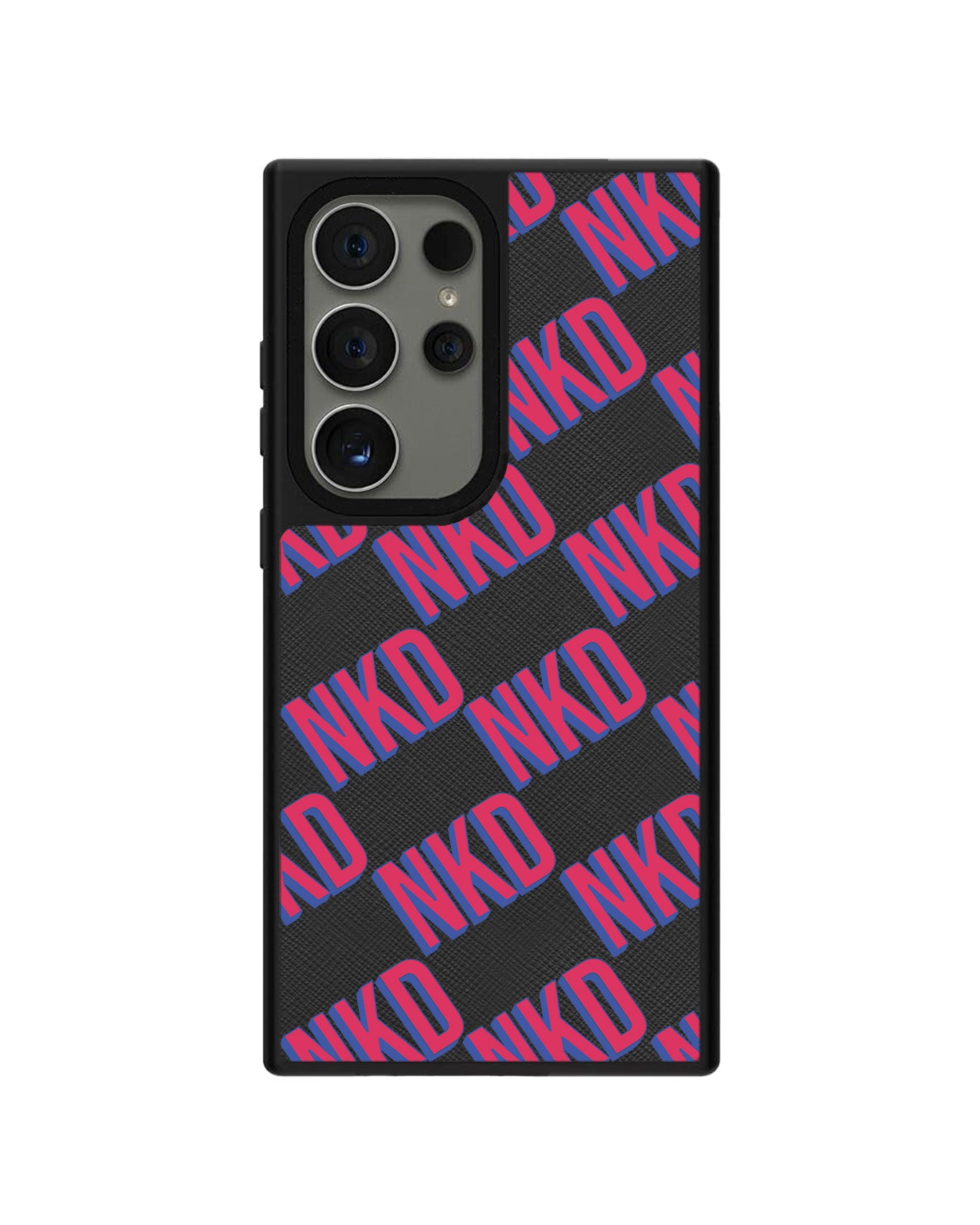 Android Leather Grip - CUSTOM MONOGRAM 3.0 Diagonal Initial 2.0
