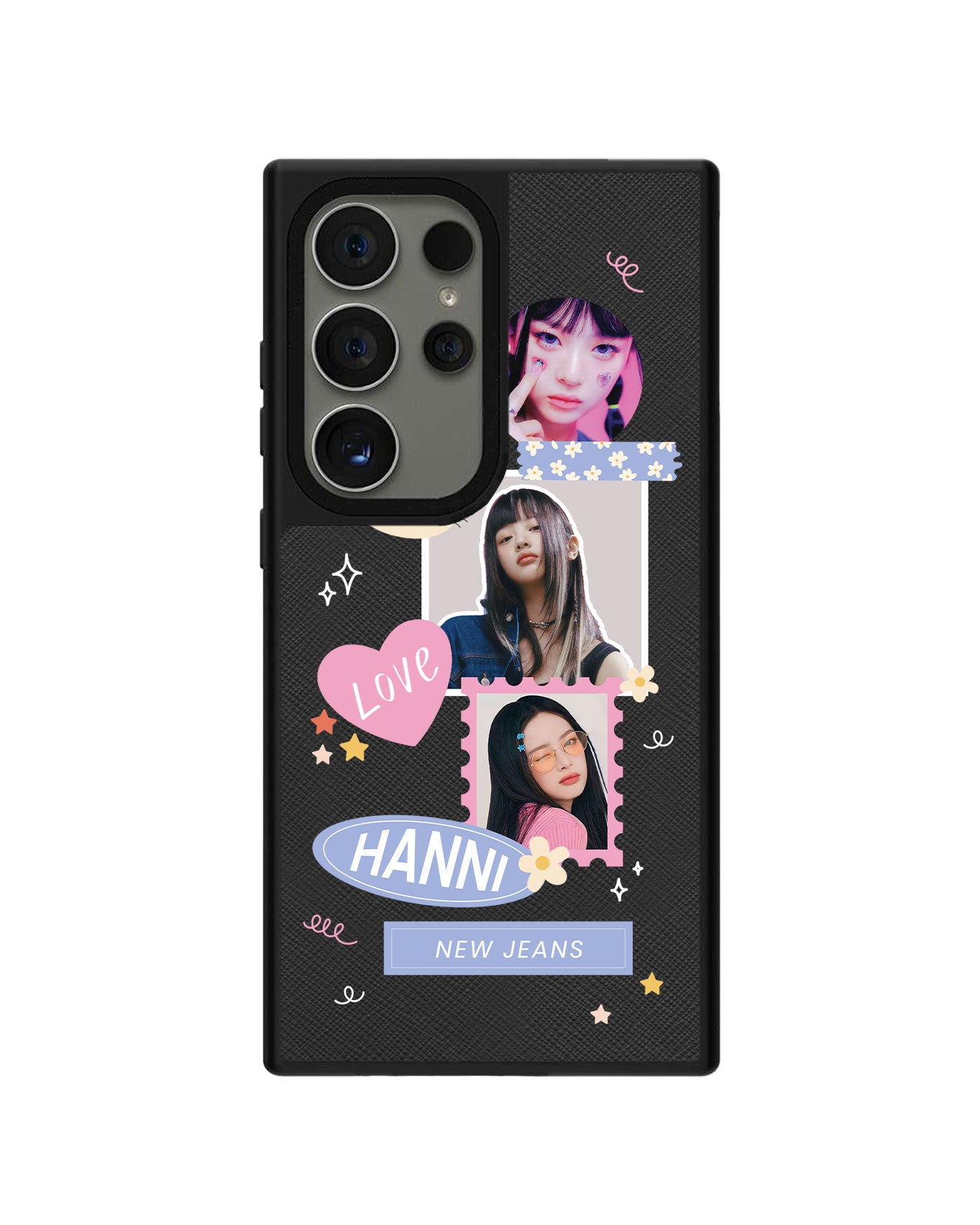 Android Leather Grip - Face Grid Frame