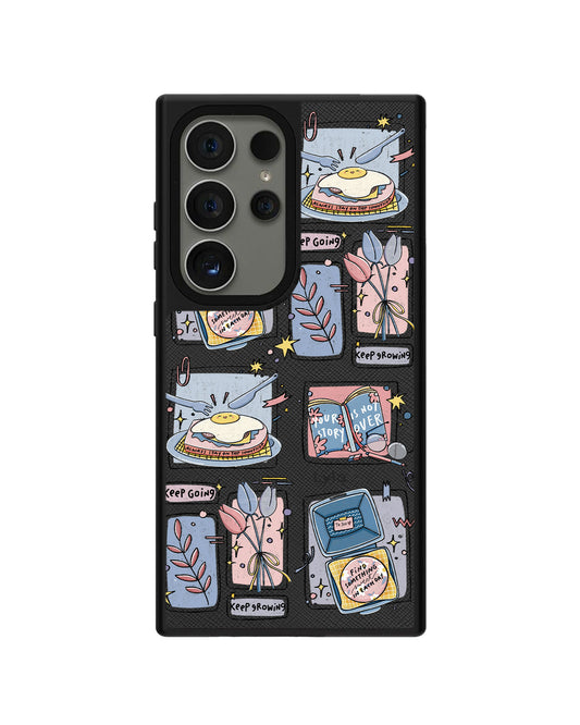 Android Leather Grip - Grow (Sunnysidearteu)