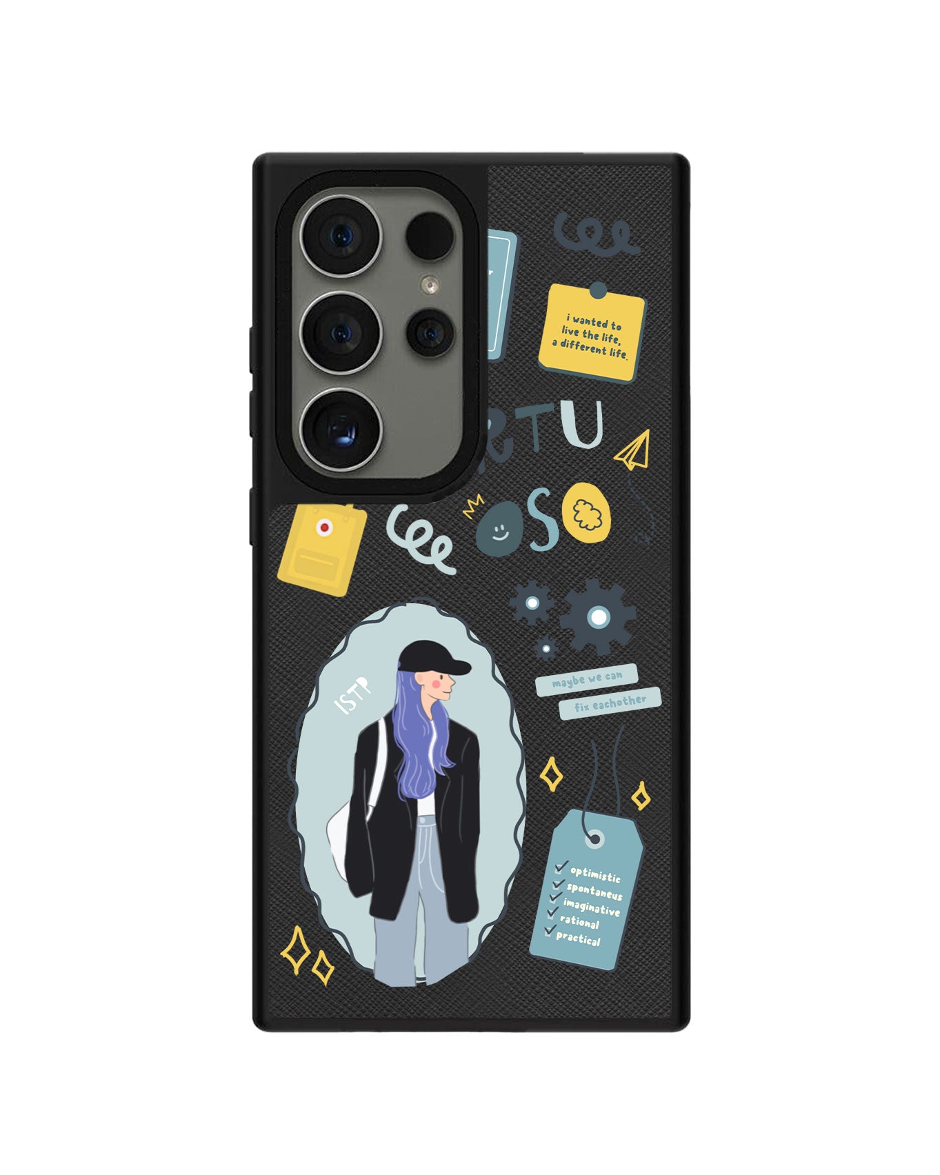 Android Leather Grip - ISTP