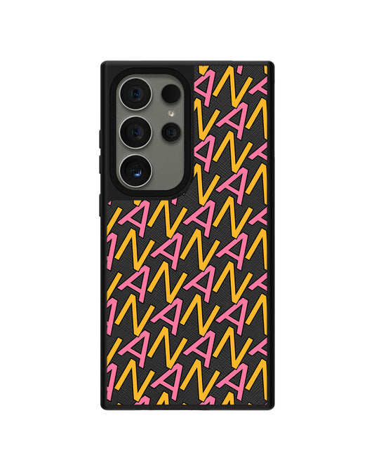 Android Leather Grip - CUSTOM MONOGRAM 3.0 Initial 3.0