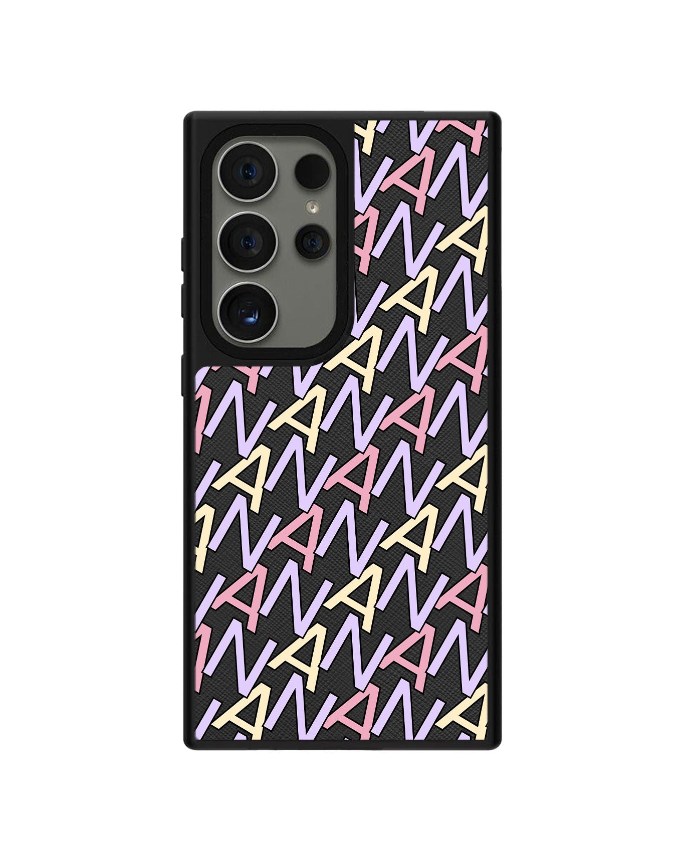 Android Leather Grip - CUSTOM MONOGRAM 3.0 Initial 5.0