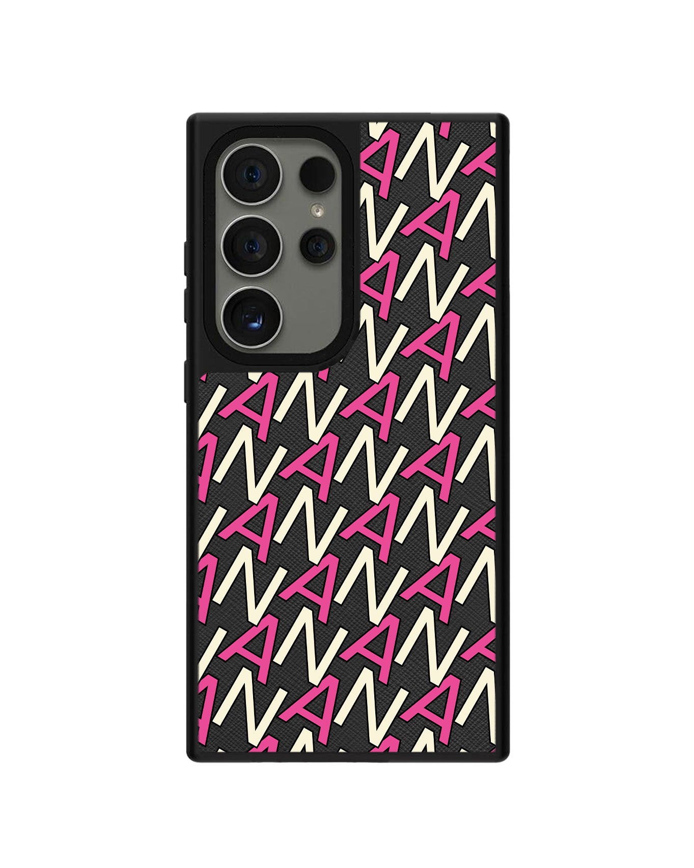 Android Leather Grip - CUSTOM MONOGRAM 3.0 Initial 6.0
