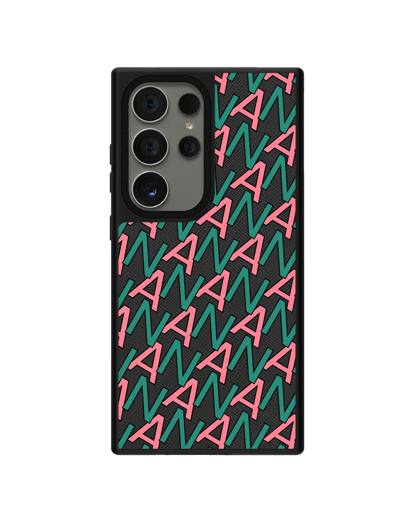 Android Leather Grip - CUSTOM MONOGRAM 3.0 Initial 7.0