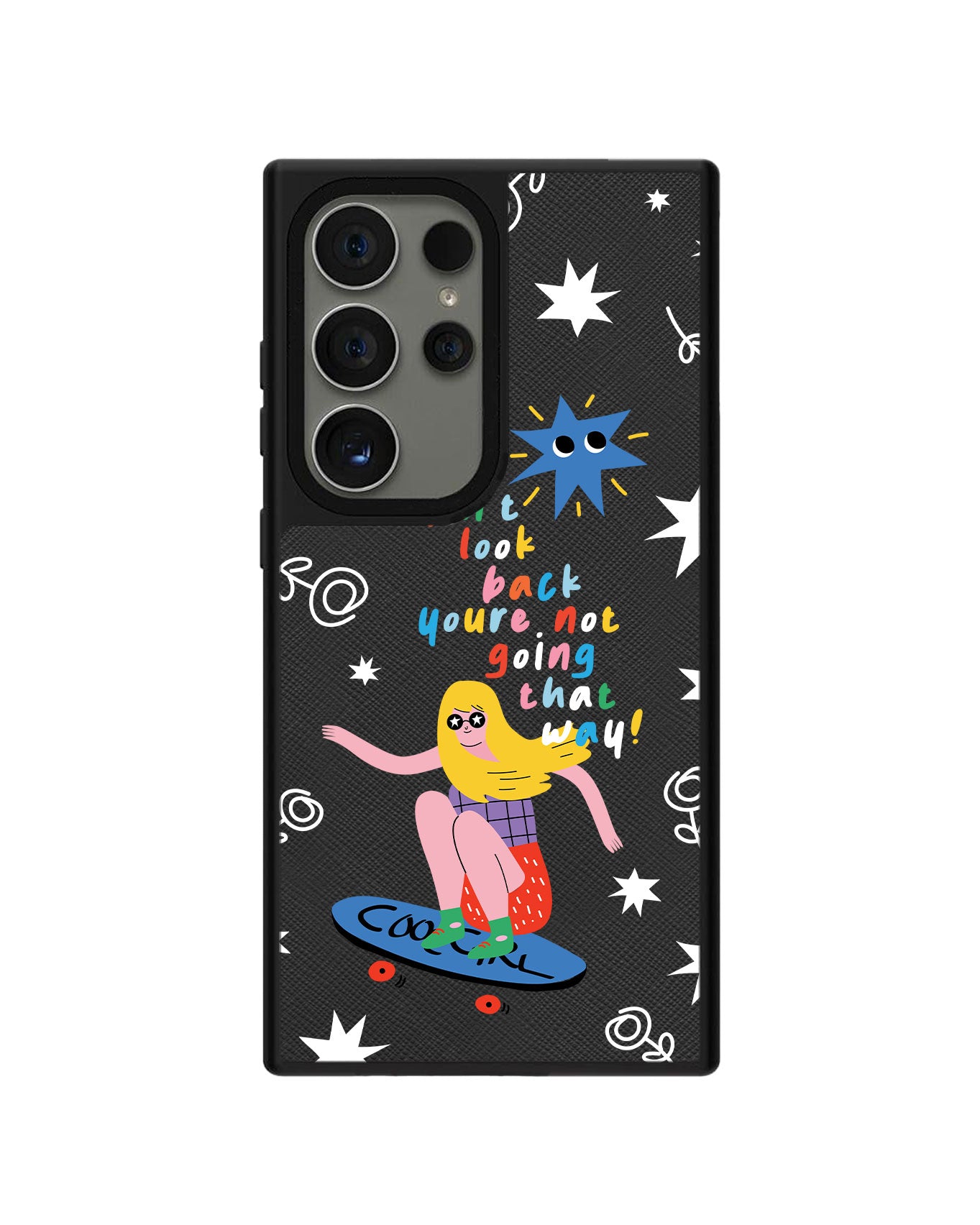 Android Leather Grip - Keep Growing