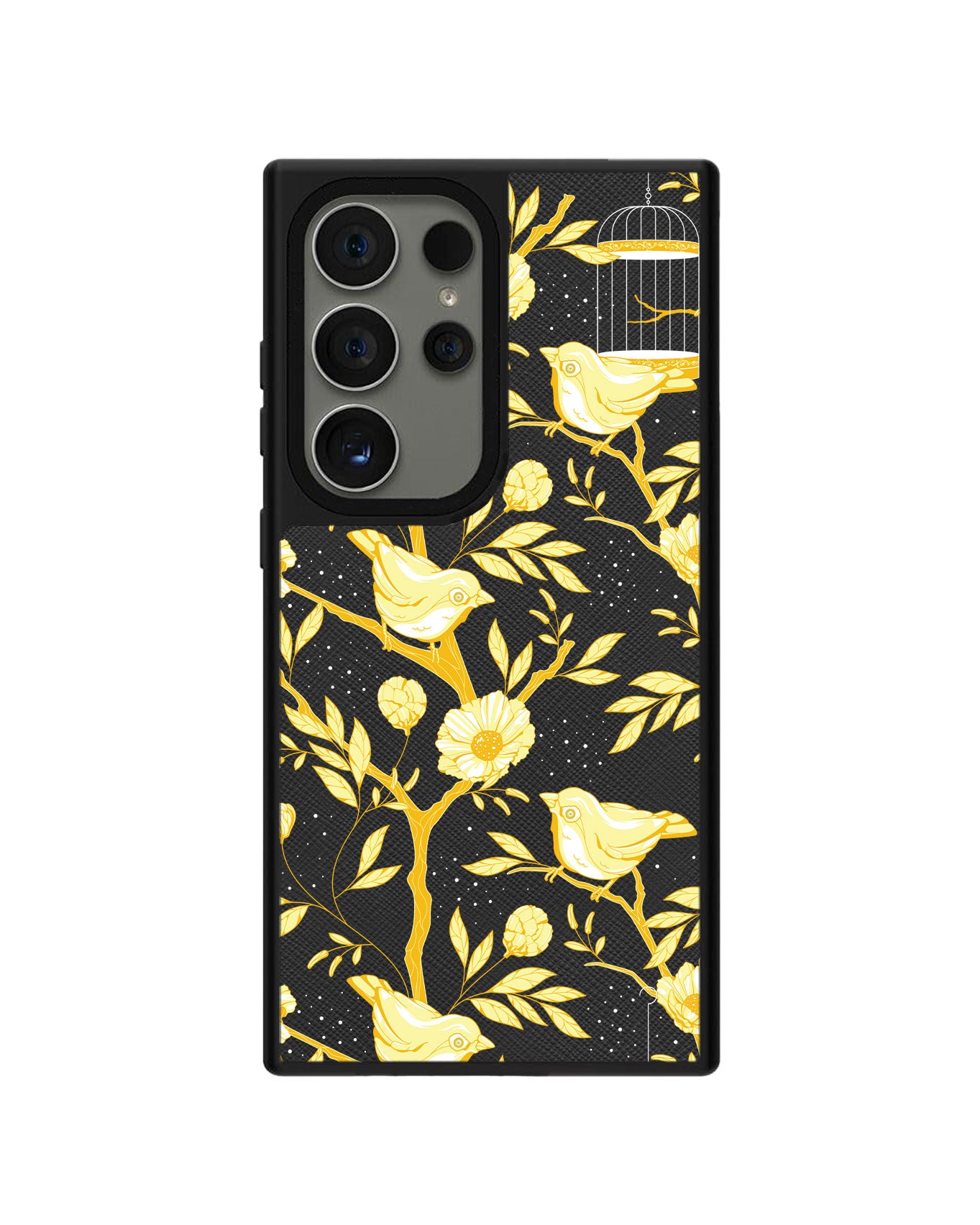 Android Leather Grip - Lovebird Monochrome 2.0