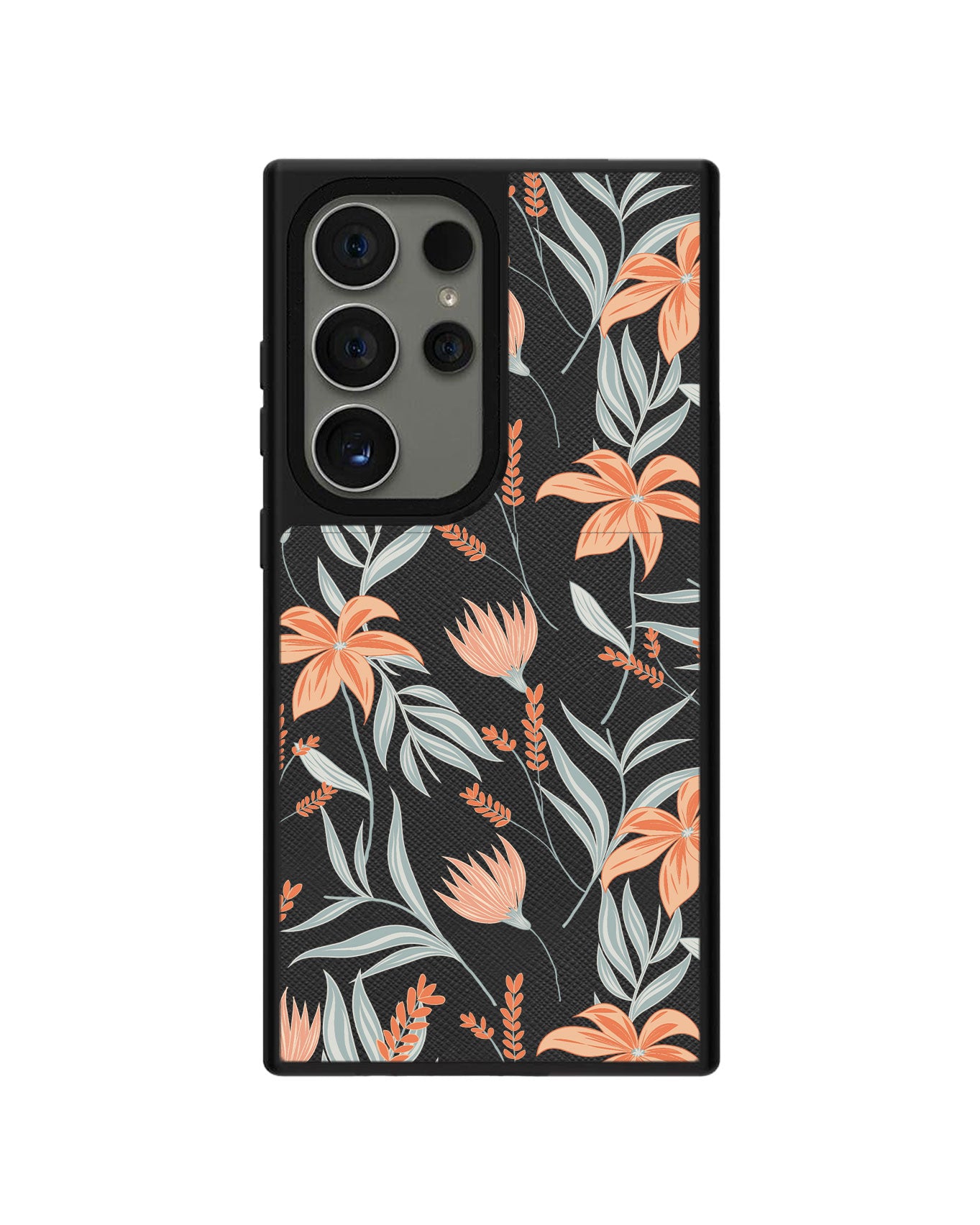 Android Leather Grip - Oil Painting Koi