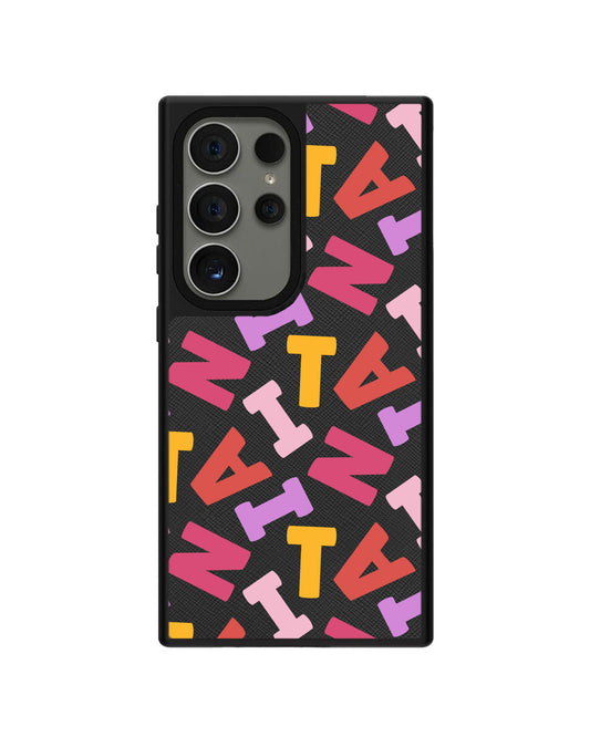 Android Leather Grip - CUSTOM MONOGRAM 3.0 Scattered 1.0