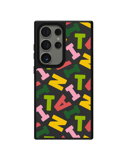 Android Leather Grip - CUSTOM MONOGRAM 3.0 Scattered 3.0