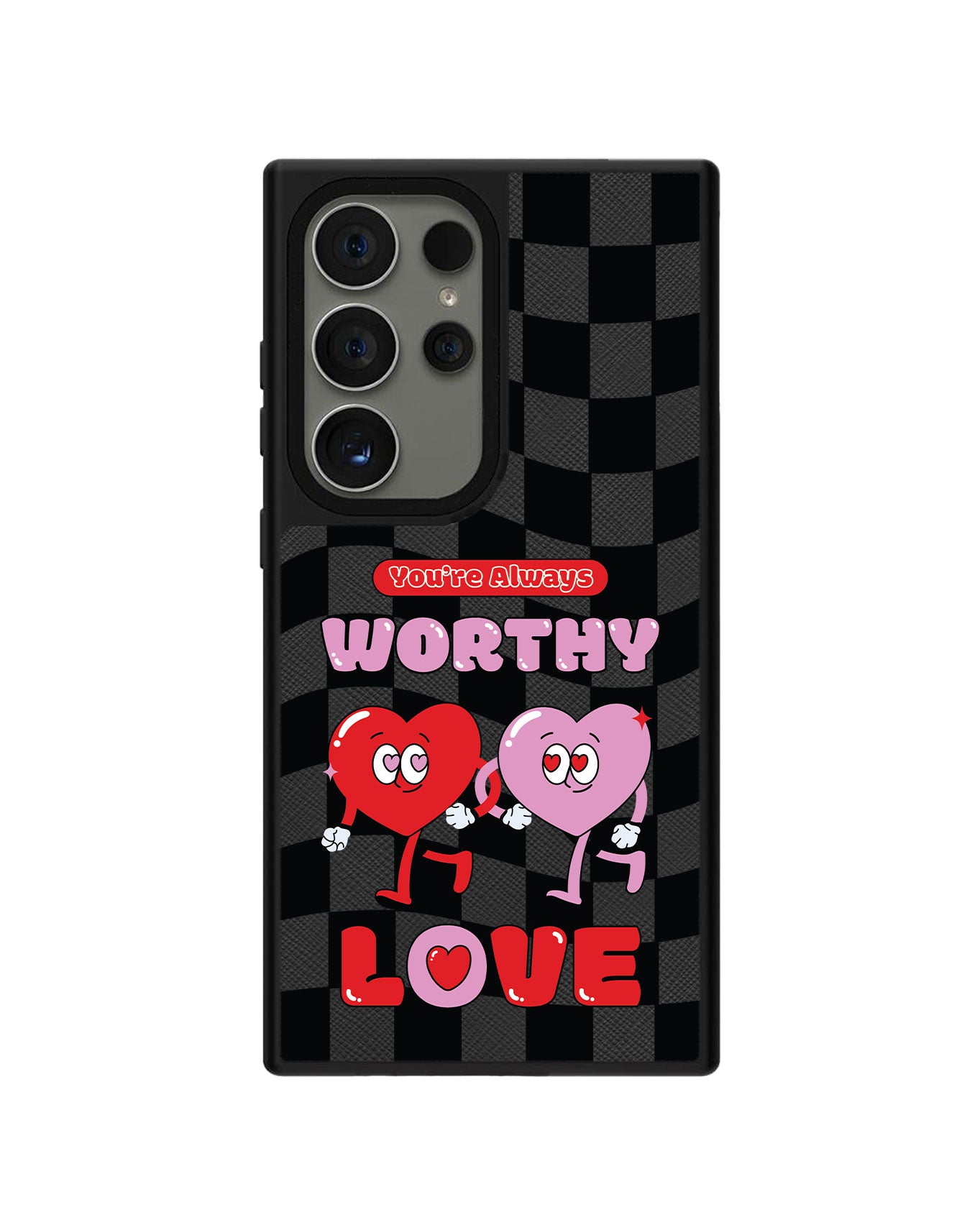Android Leather Grip - Worthy Love