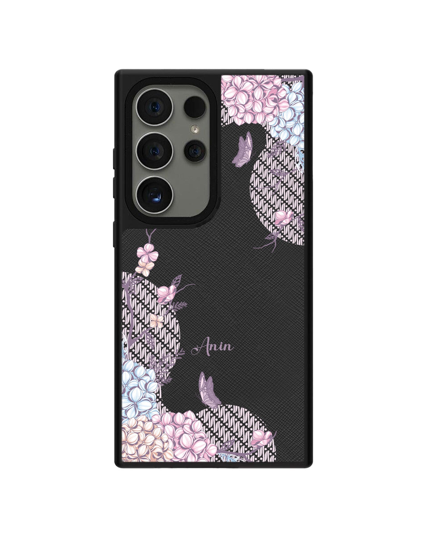 Android Leather Grip - Batik Floral