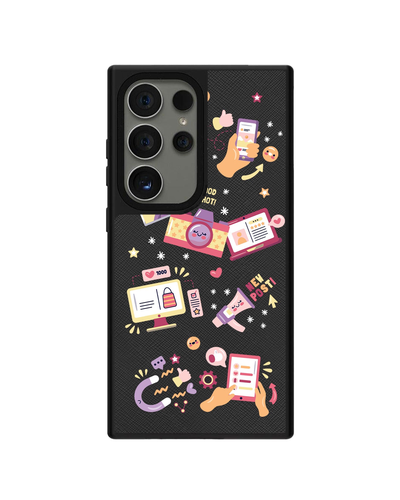 Android Leather Grip - Content Creator
