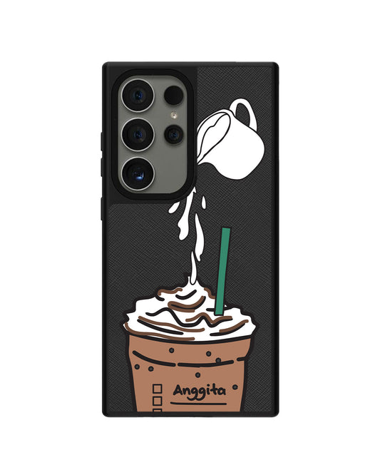 Android Leather Grip - Coffee Frappe