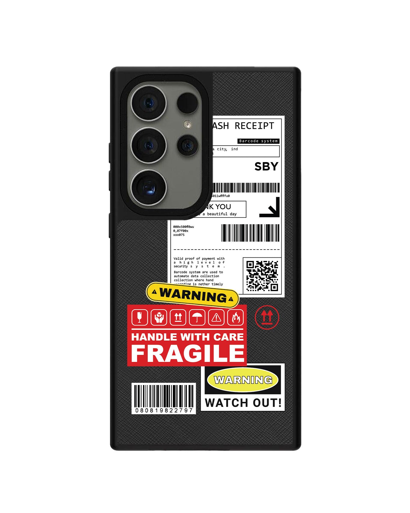 Android Leather Grip - Shipping Label