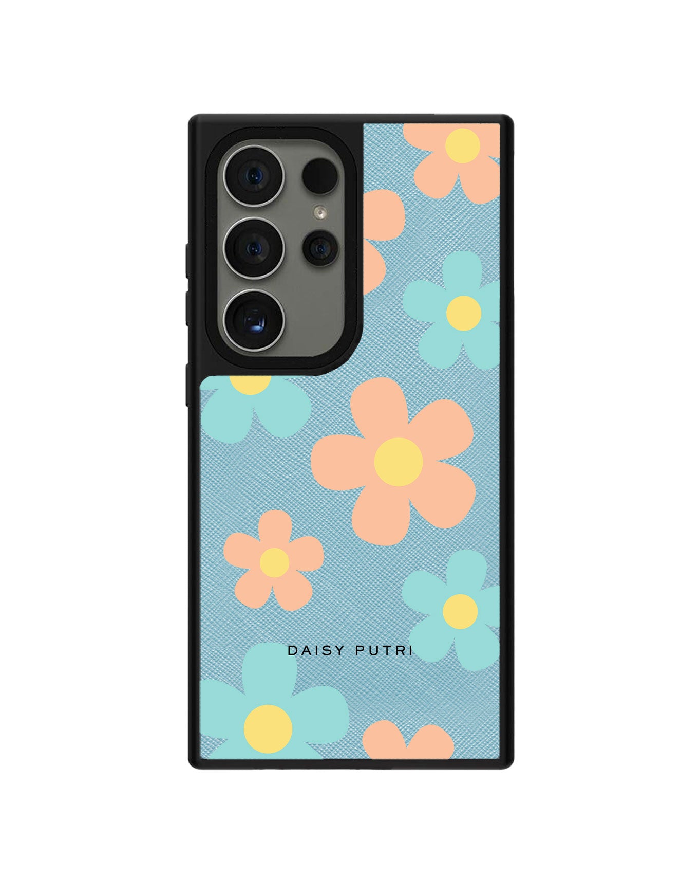 Android Leather Grip - Daisy Daze