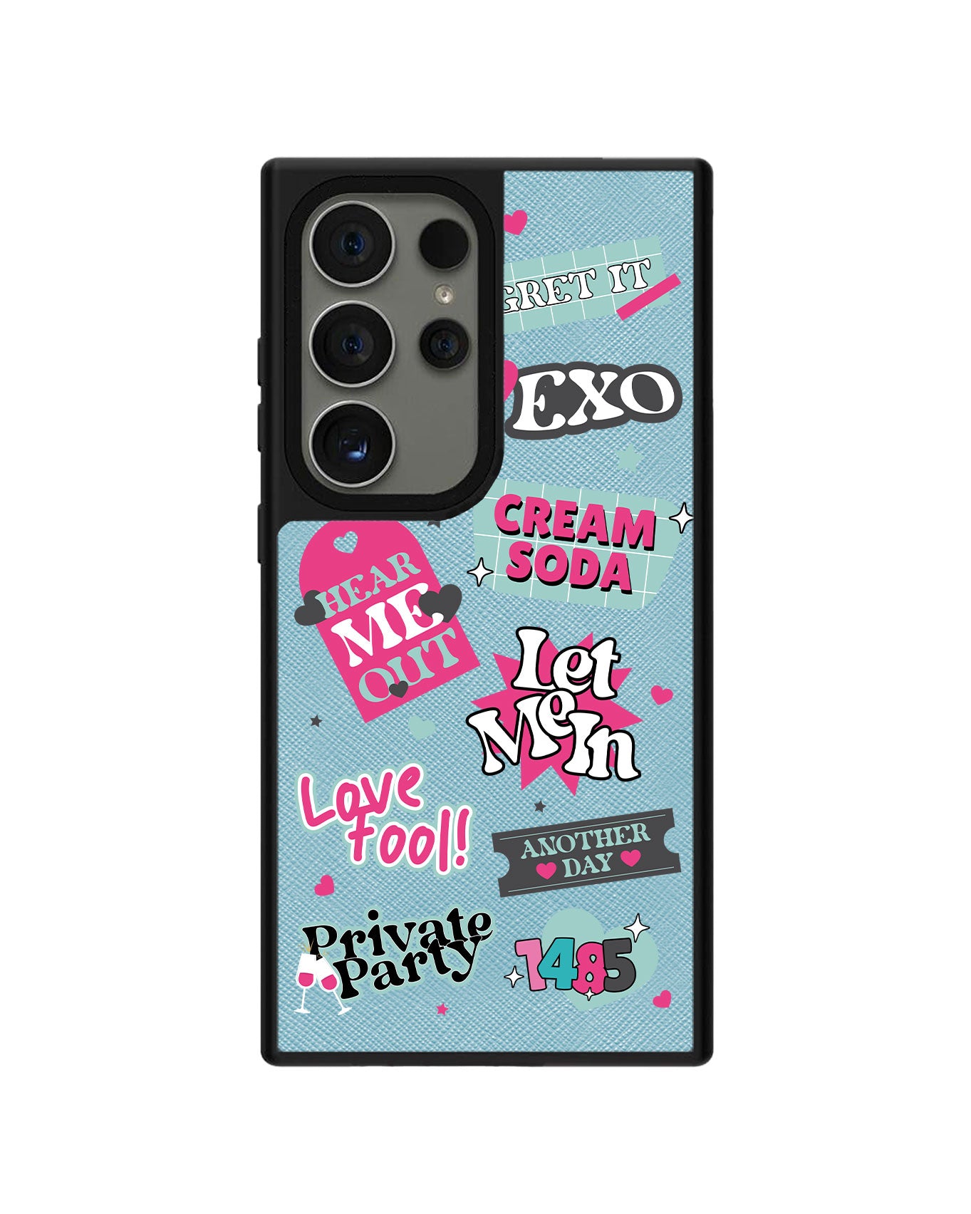 Android Leather Grip - EXO Cream Soda