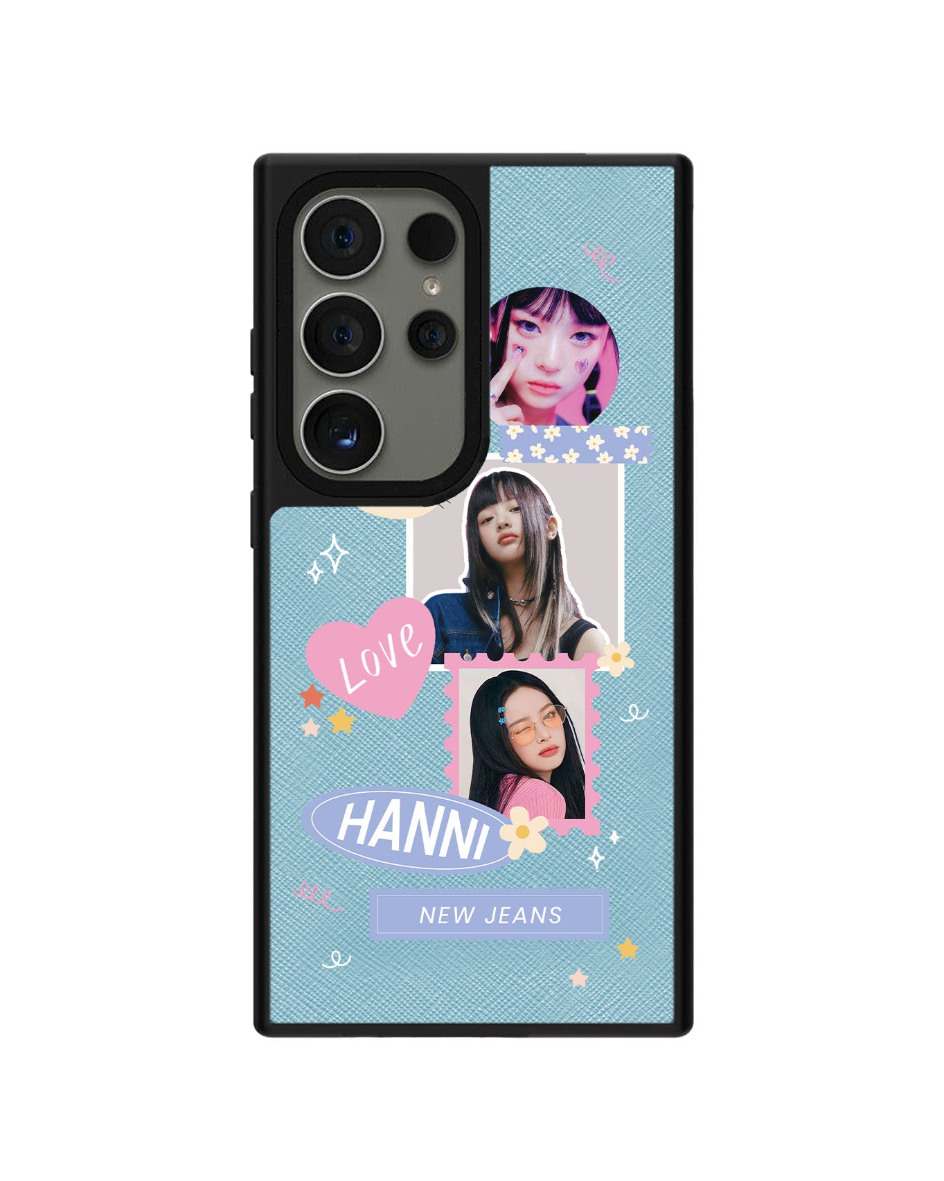 Android Leather Grip - Face Grid Frame
