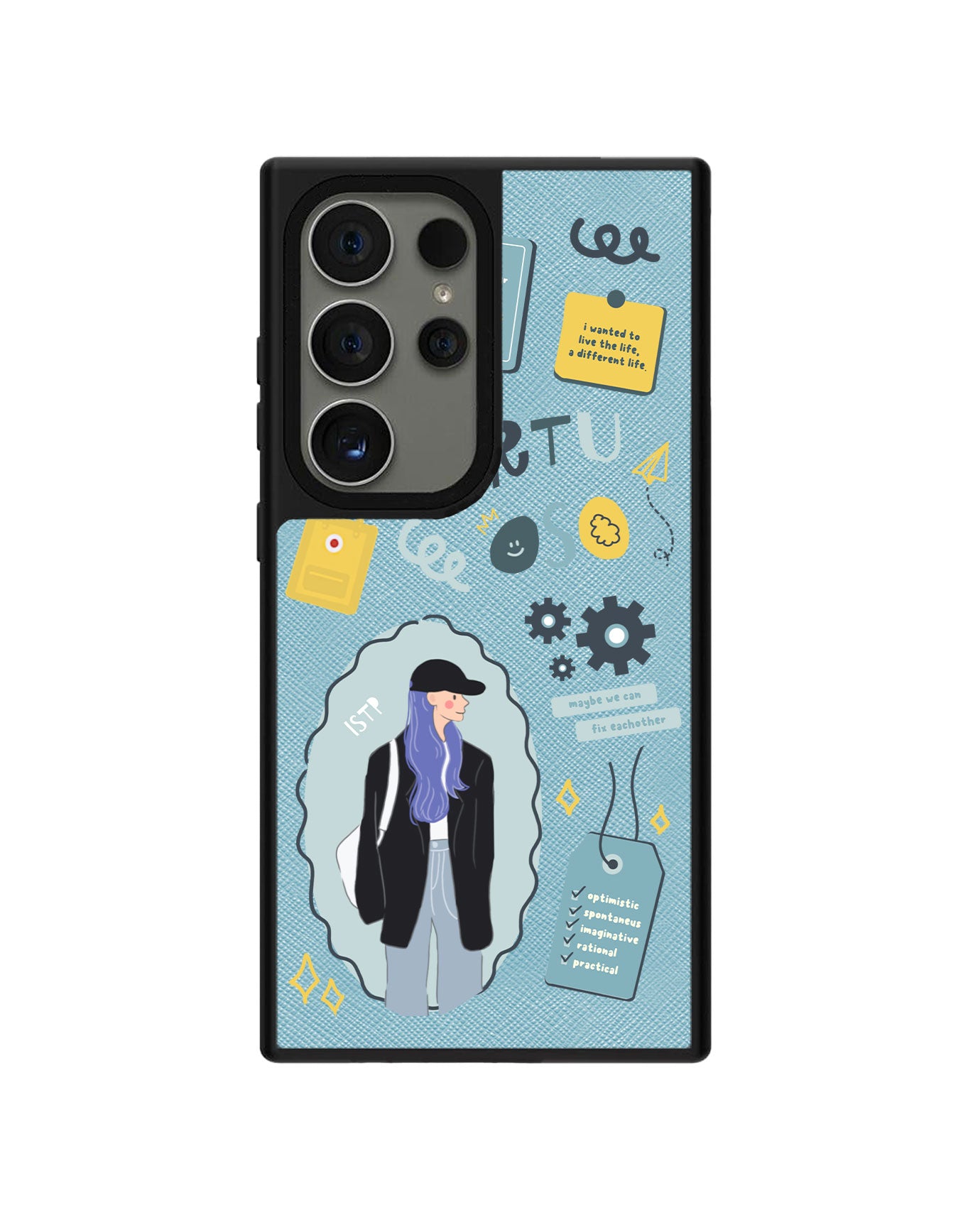 Android Leather Grip - ISTP