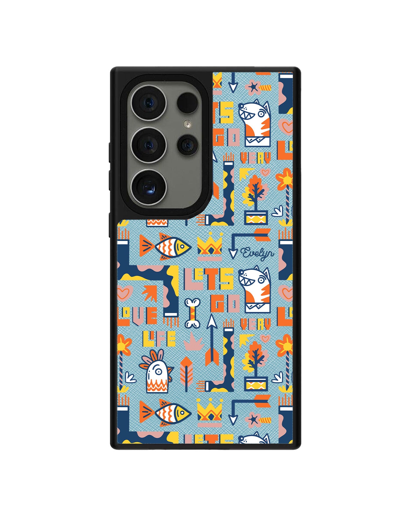 Android Leather Grip - Life in Colour