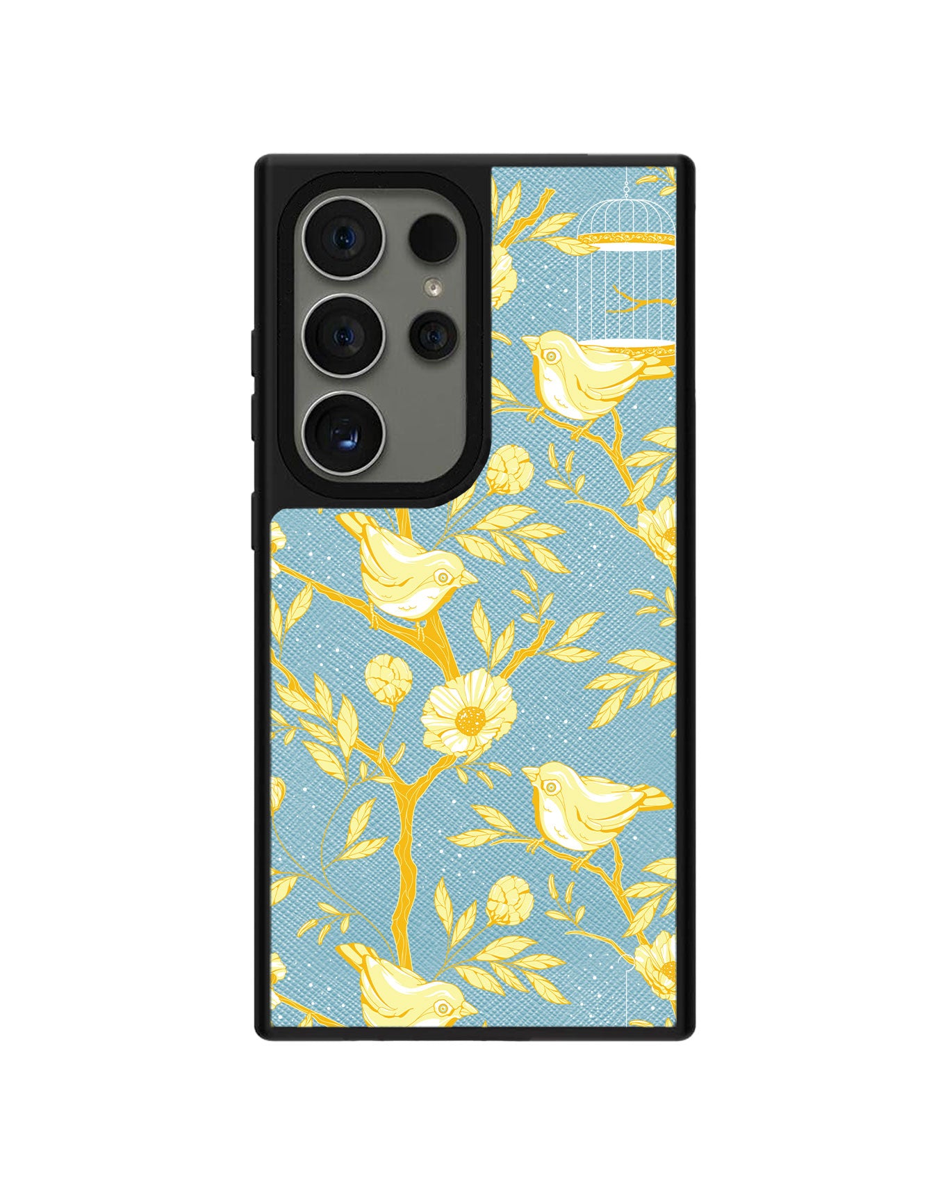 Android Leather Grip - Lovebird Monochrome 2.0