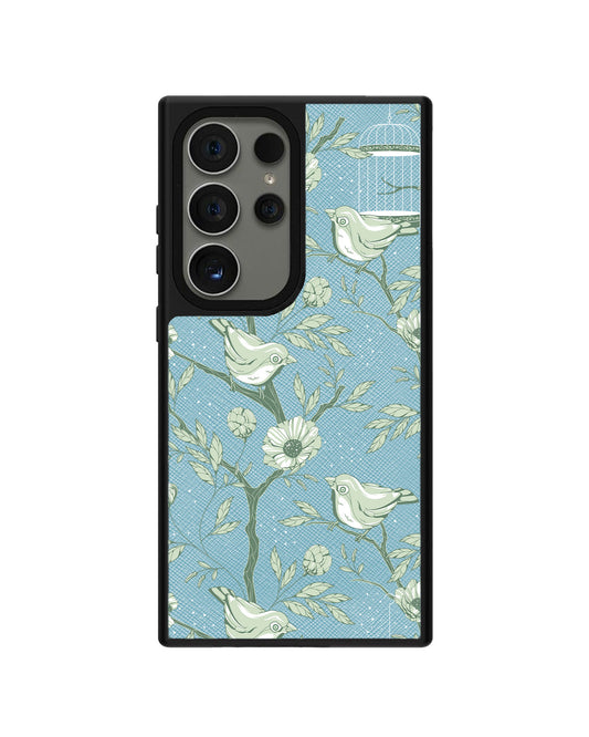 Android Leather Grip - Lovebird Monochrome 4.0