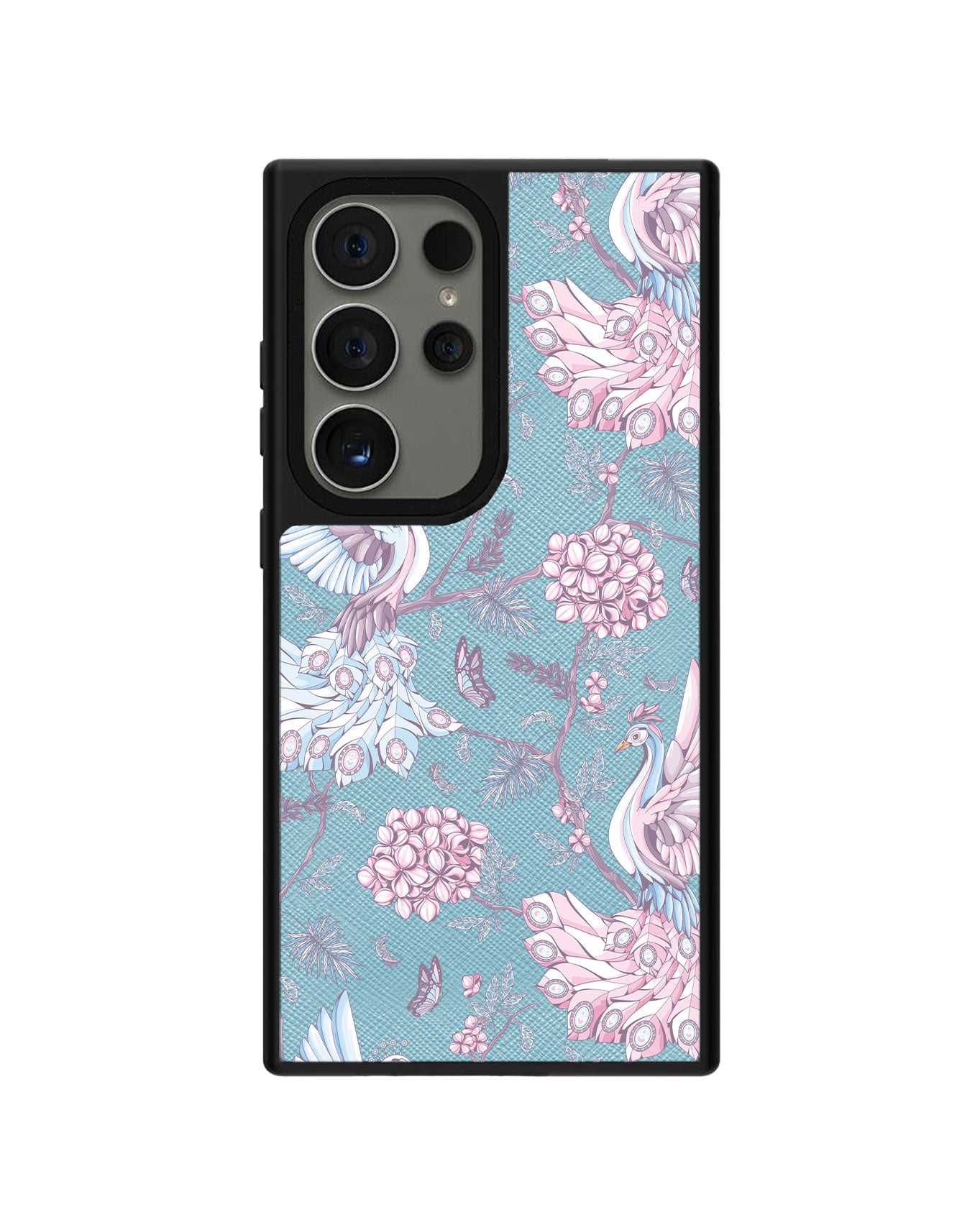 Android Leather Grip - Peacock 2.0
